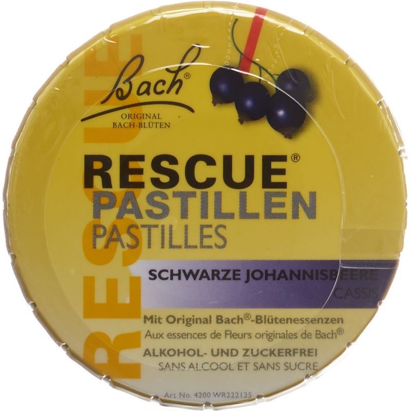 RESCUE Pastillen Blackcurrant 50 g