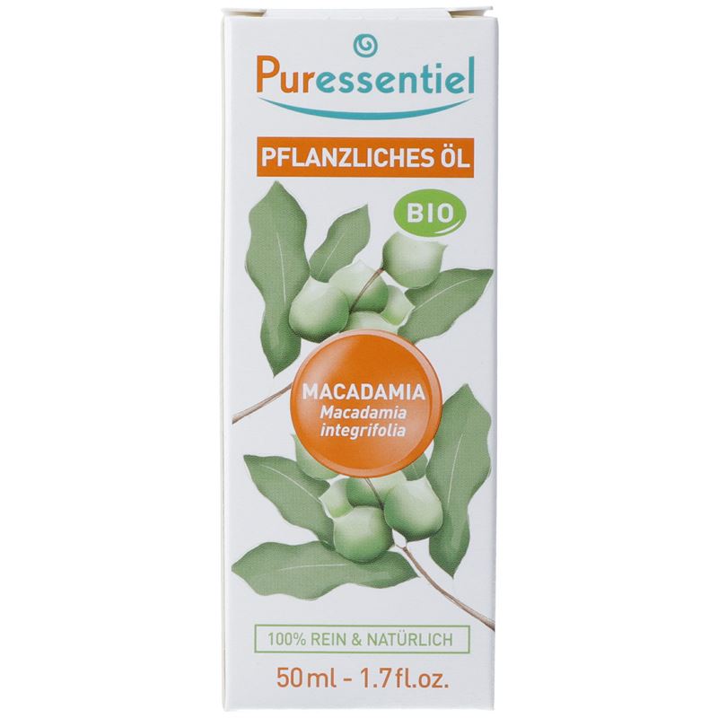 PURESSENTIEL Pflanzenöl Macademia Bio 50 ml