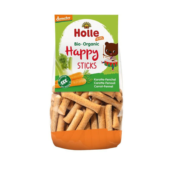 HOLLE Happy Sticks Karotte Fenchel Btl 100 g