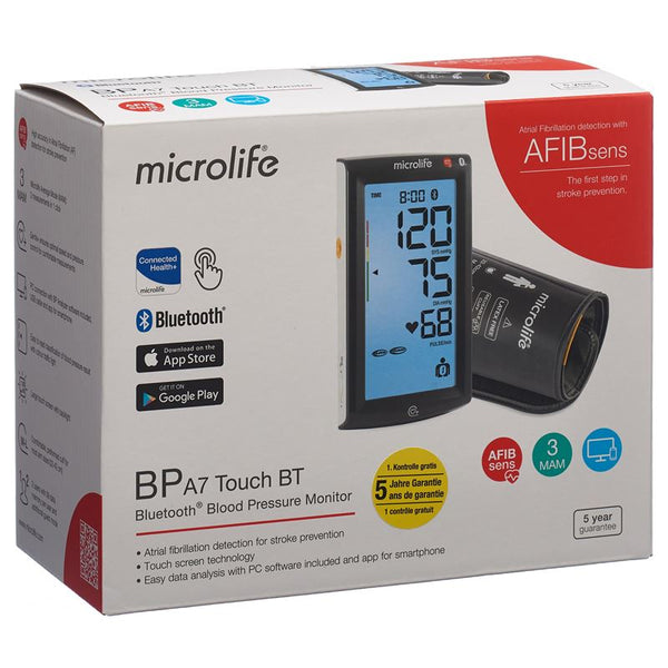 MICROLIFE Blutdruckmessgerät A7 Touch Bluetooth