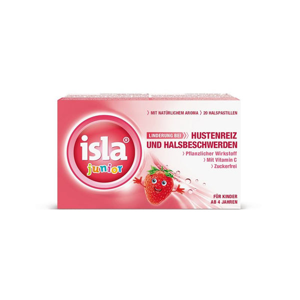 ISLA Junior Pastillen Erdbeere 20 Stk