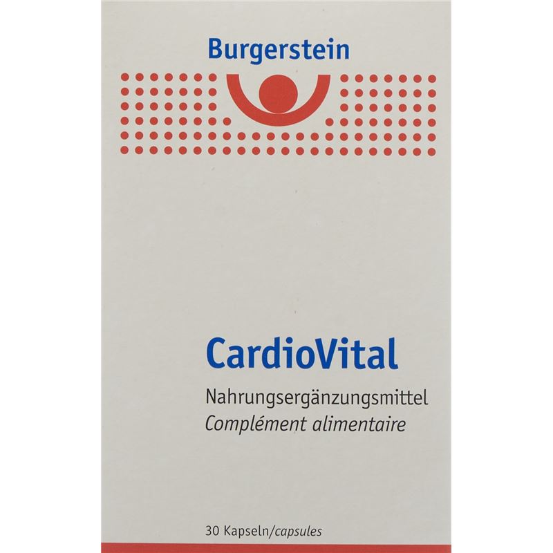 BURGERSTEIN CardioVital Kaps 30 Stk