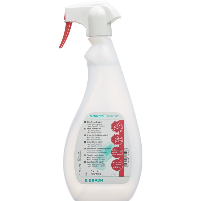 MELISEPTOL foam pure Spr 750 ml