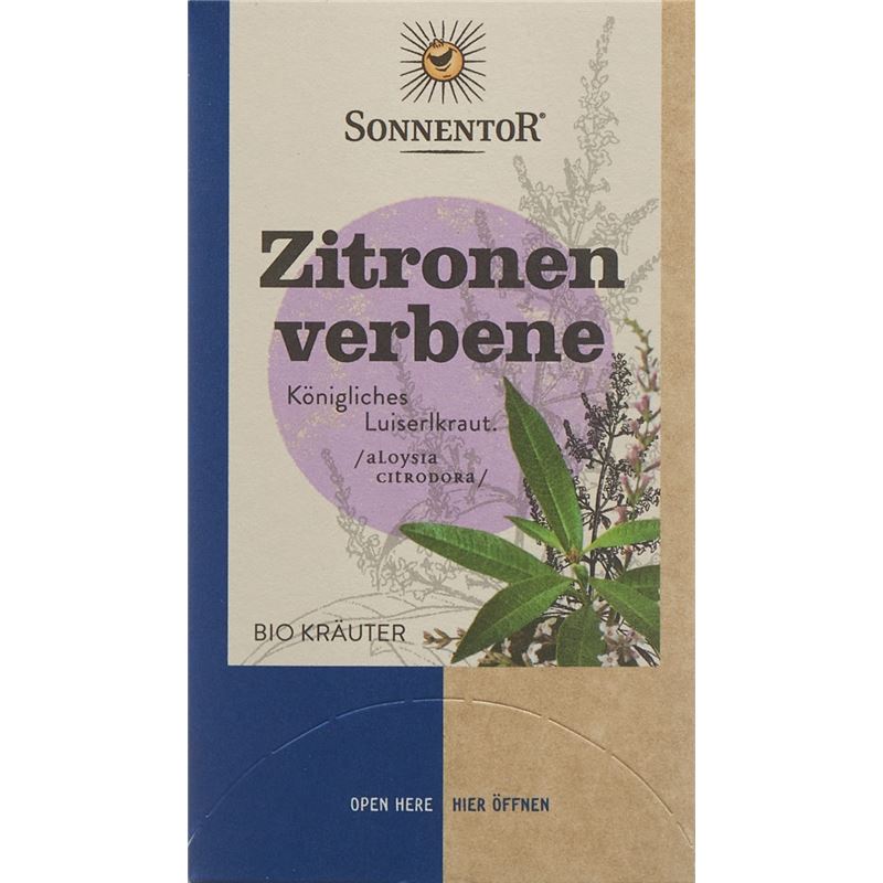 SONNENTOR Zitronenverbene Tee BIO Btl 18 Stk