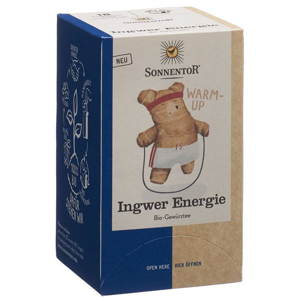 SONNENTOR Ingwer Energie Tee BIO Btl 18 Stk