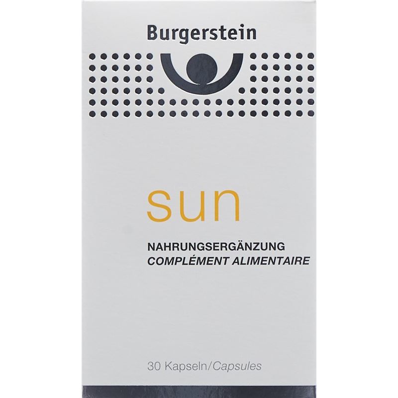 BURGERSTEIN sun Kaps 30 Stk