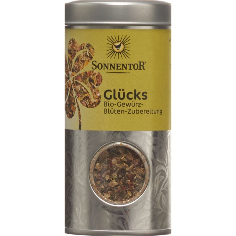 SONNENTOR Glücks Gewürz Blüten Streudose BIO 28 g