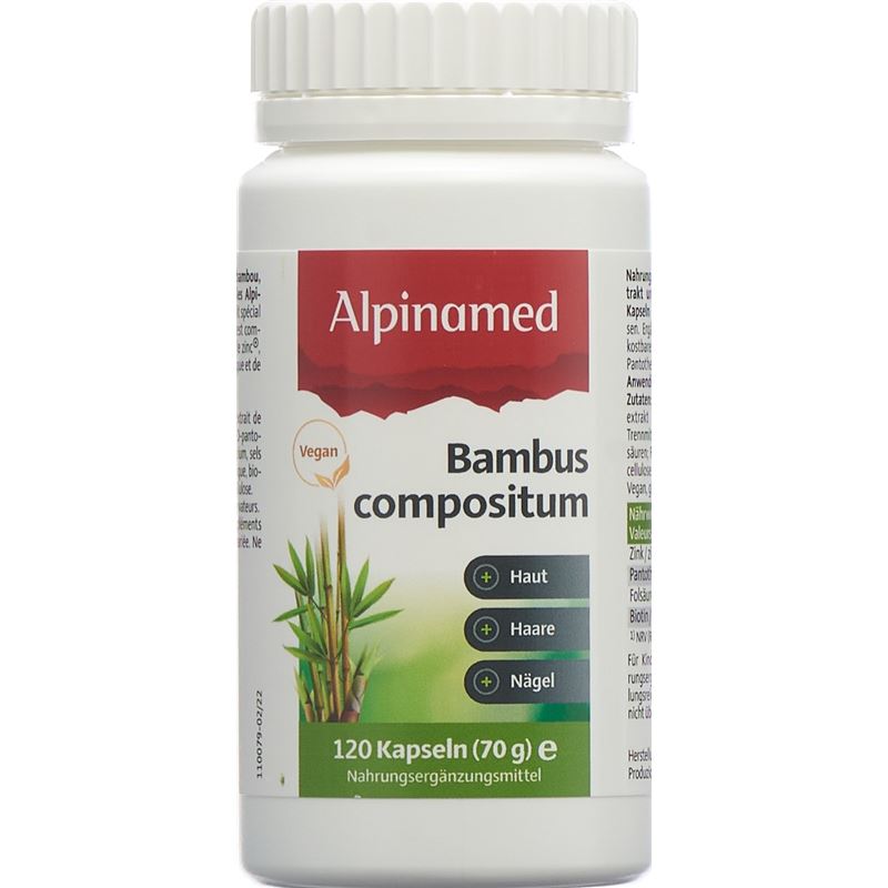 ALPINAMED Bambus compositum Kaps 120 Stk