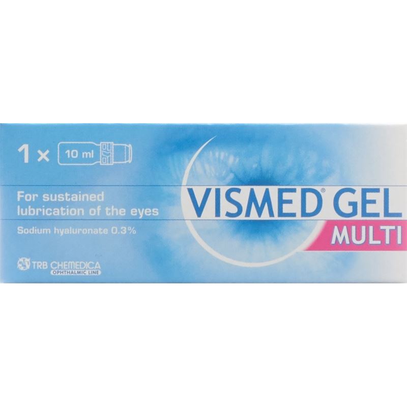 VISMED Gel 3 mg/ml Multi Hydrogel Fl 10 ml