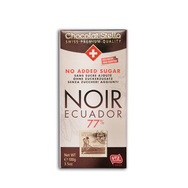 STELLA Schokolade Noir 77% Ecuador 100 g