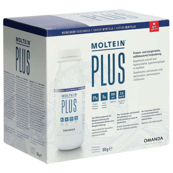 MOLTEIN PLUS 2.5 Heidelbeere 6 Fl 50 g