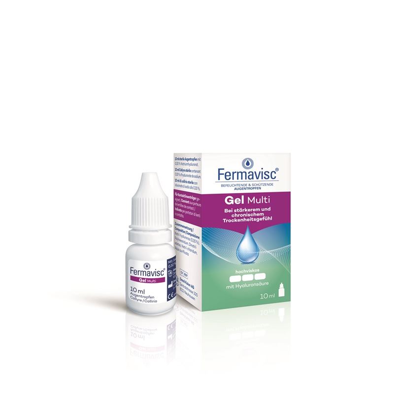 FERMAVISC Gel multi Gtt Opht Fl 10 ml