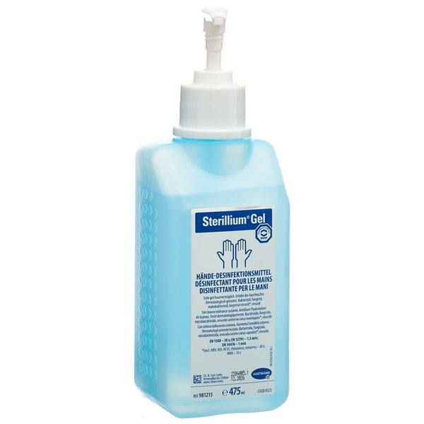 STERILLIUM GEL Händedesinfektion mit Pumpe 475 ml