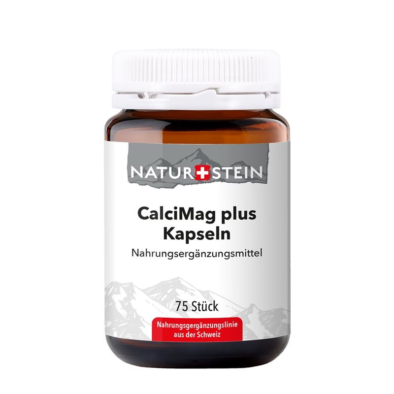 NATURSTEIN Calci/Mag plus Kaps Glasfl 75 Stk