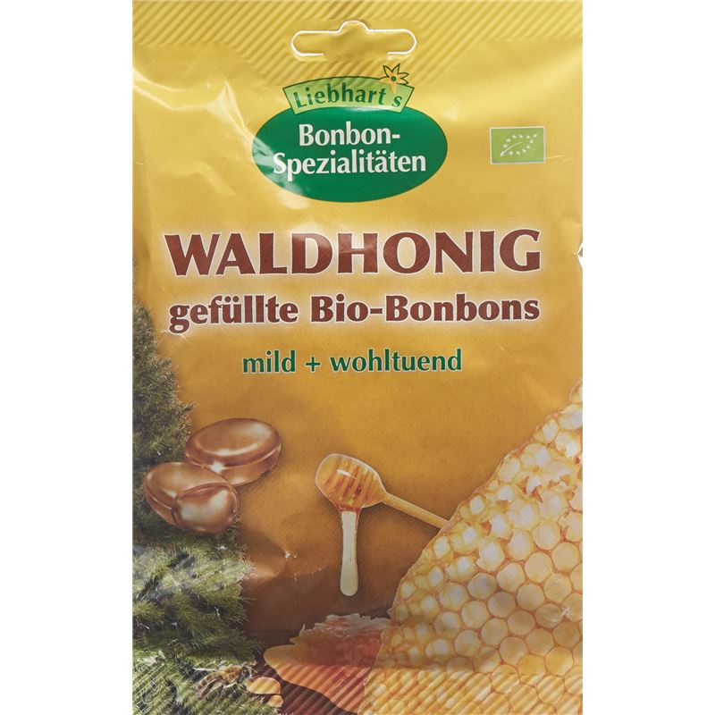 LIEBHARTS Bonbons Waldhonig Bio 100 g