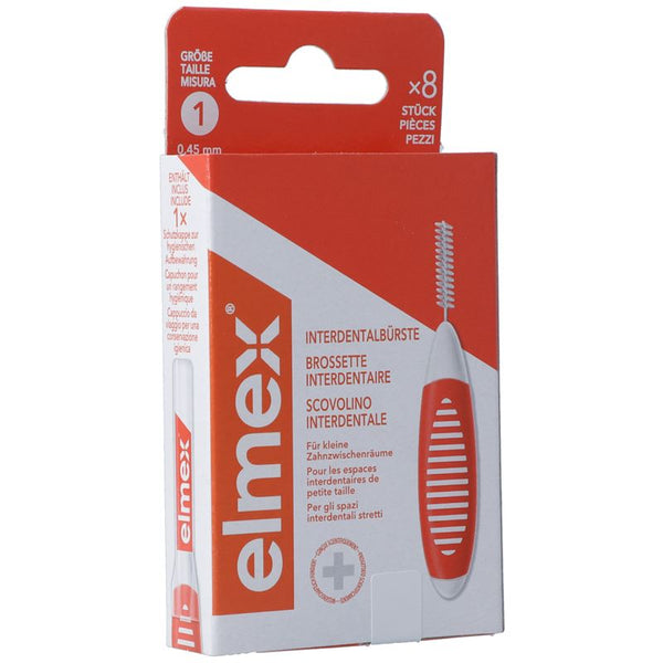 ELMEX Interdentalbürsten 0.45mm orange 8 Stk