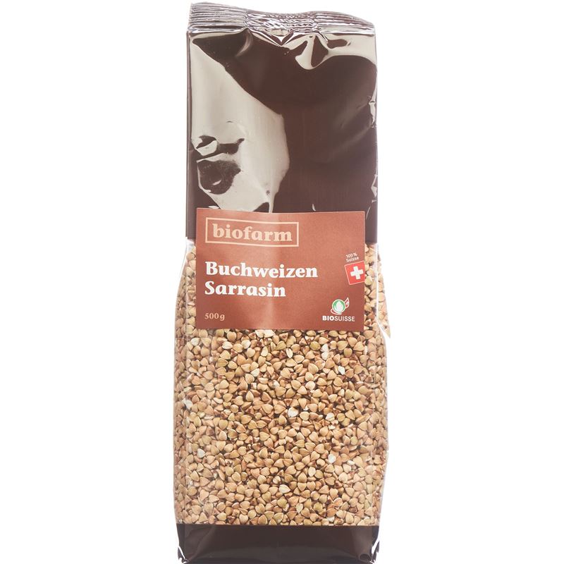 BIOFARM Buchweizenkörner Knospe CH Btl 500 g