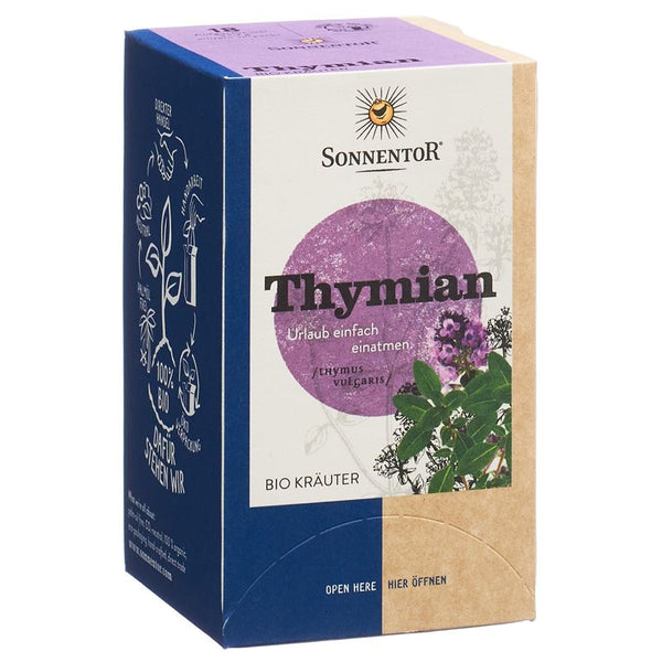 SONNENTOR Thymian Tee BIO Btl 18 Stk