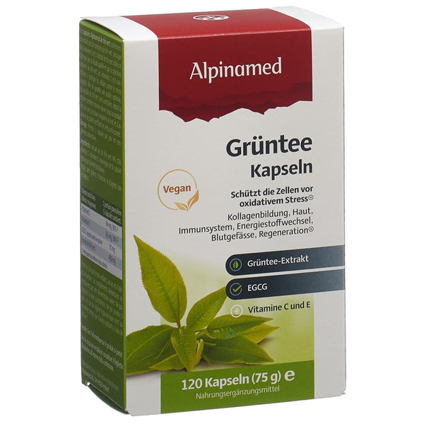 ALPINAMED Grüntee Kaps 120 Stk