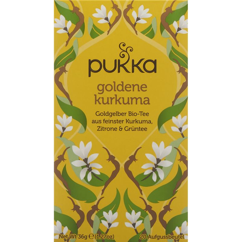 PUKKA Goldene Kurkuma Tee Bio Btl 20 Stk