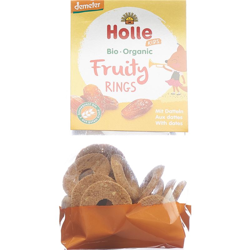 HOLLE Frutiy Rings mit Dattel Btl 125 g