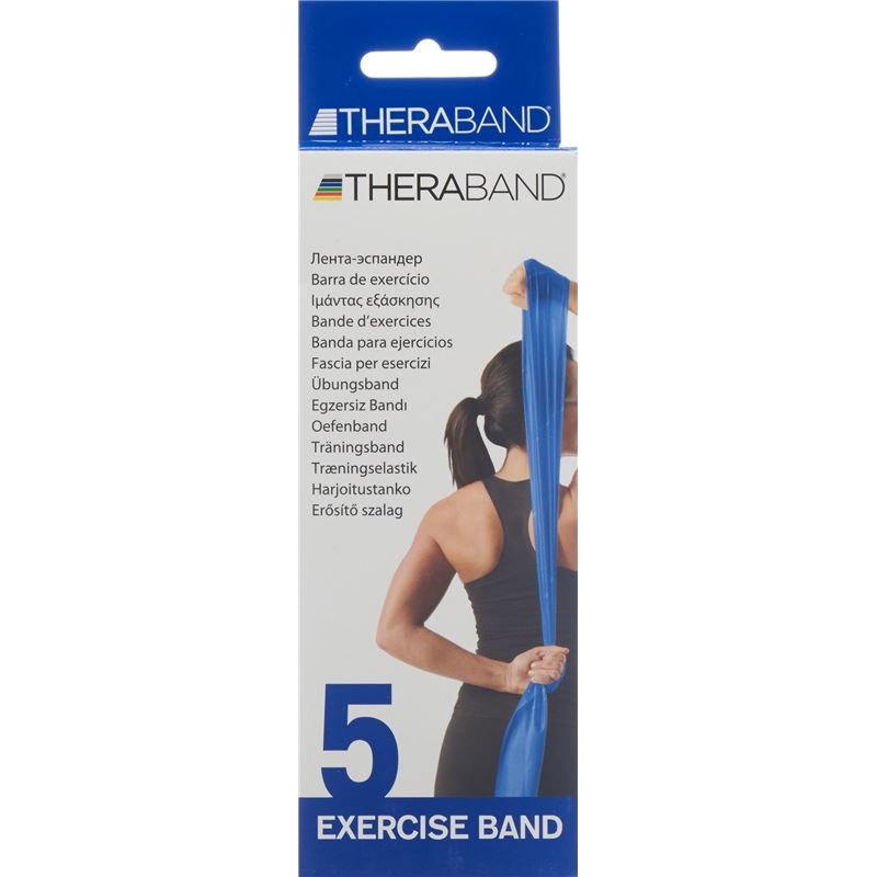 THERA BAND 2.5mx12.7cm blau extra stark