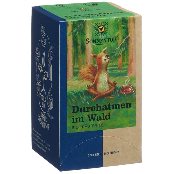 SONNENTOR Durchatmen im Wald Tee BIO Btl 18 Stk