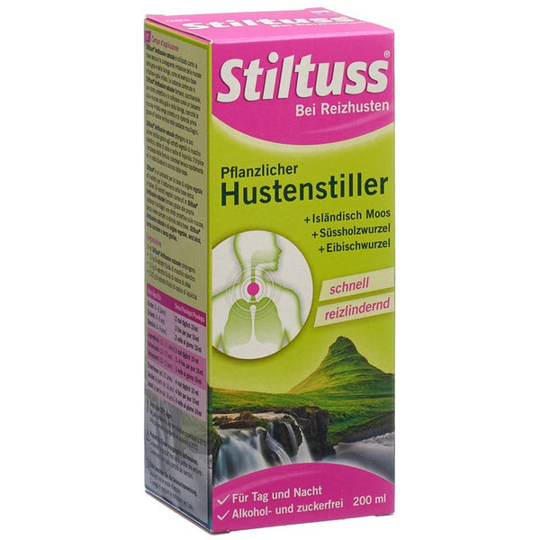 STILTUSS Pflanzlicher Hustenstiller Sirup 200 ml