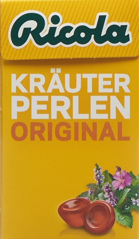 RICOLA Kräuter Perlen Original Bonbon oZ Box 25 g