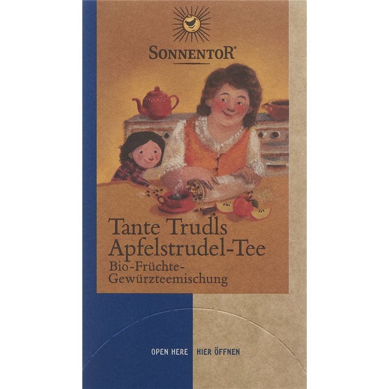 SONNENTOR Tante Trudls Apfelstrudel Tee BIO 18 Stk