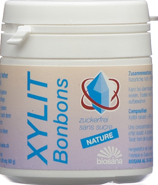 BIOSANA Xylit Bonbons Nature 80 Stk