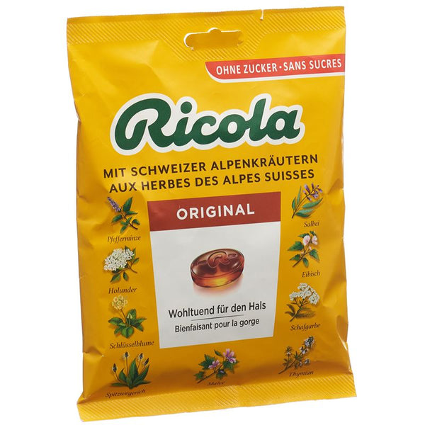 RICOLA Original Bonbons oZ m Stevia Btl 125 g