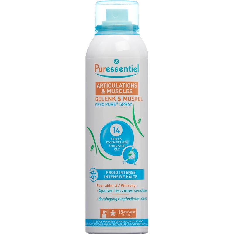 PURESSENTIEL Cryo Pure Spray Gelenke&Muskel 150 ml