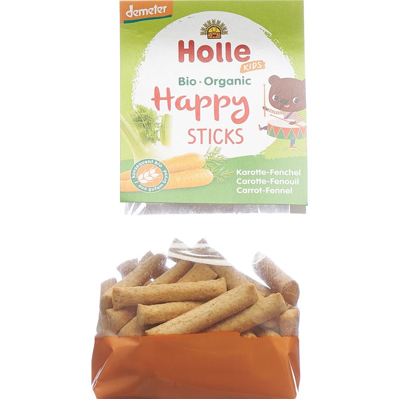 HOLLE Happy Sticks Karotte Fenchel Btl 100 g