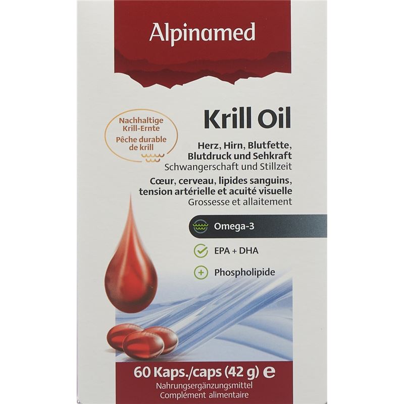 ALPINAMED Krill Oil Kaps 60 Stk