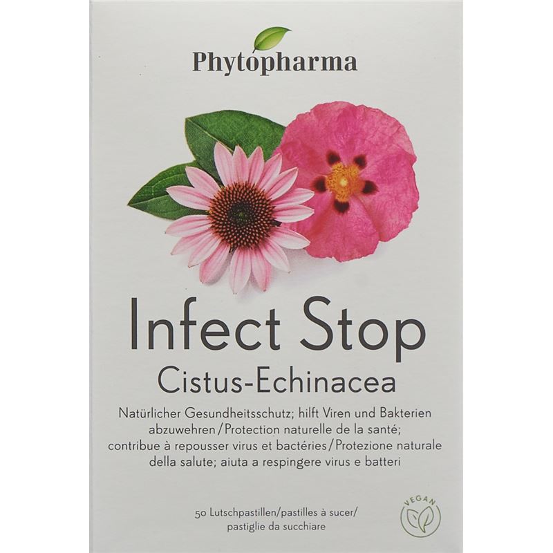 PHYTOPHARMA Infect Stop Lutschpastillen 50 Stk