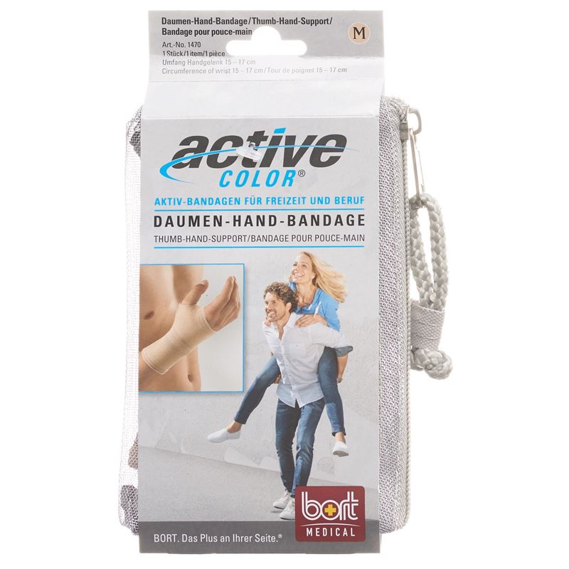 BORT ActiveColor Daumen-Hand L beige