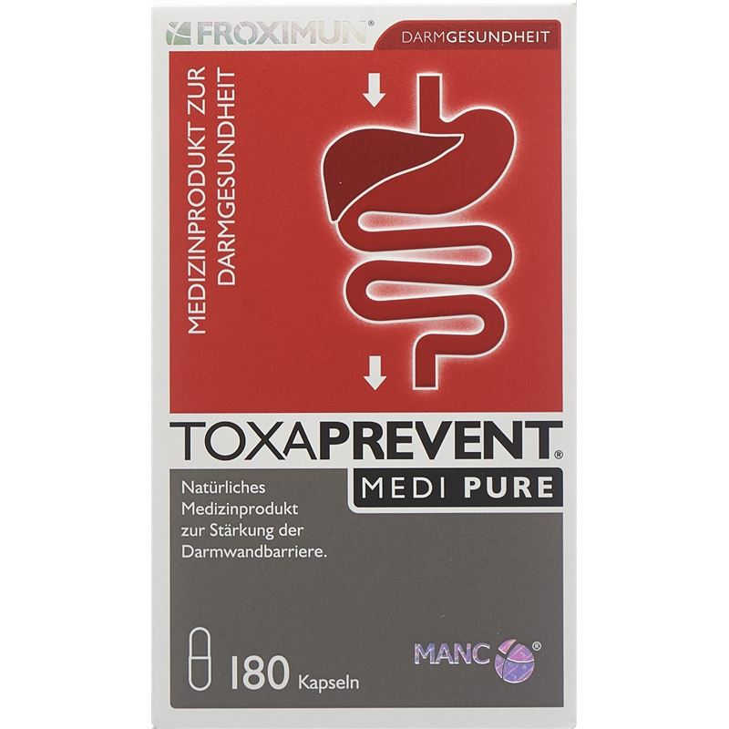 TOXAPREVENT Medi Pure Kaps 180 Stk