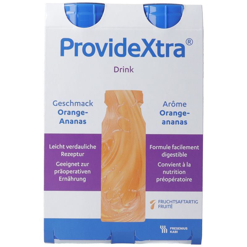 PROVIDEXTRA DRINK Orange Ananas 4 x 200 ml