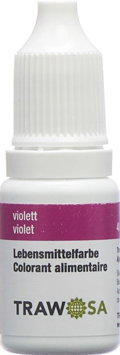 TRAWOSA Lebensmittelfarbstoff violett 10 ml