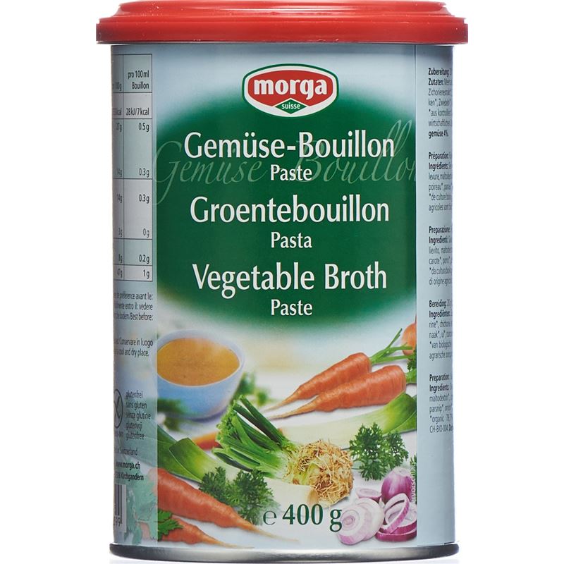 MORGA Gemüse Bouillon Paste Ds 400 g