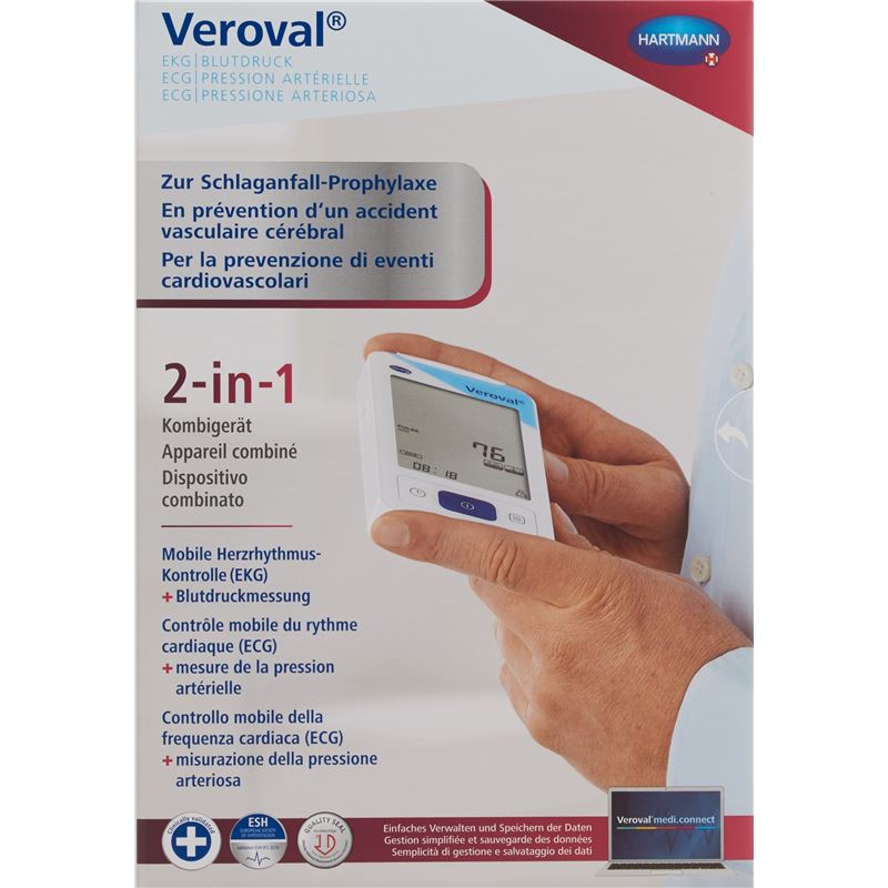 VEROVAL EKG- und Blutdruckmessgerät