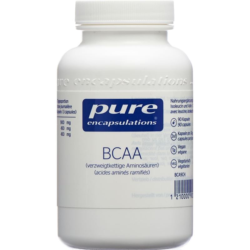 PURE BCAA Kaps Ds 90 Stk