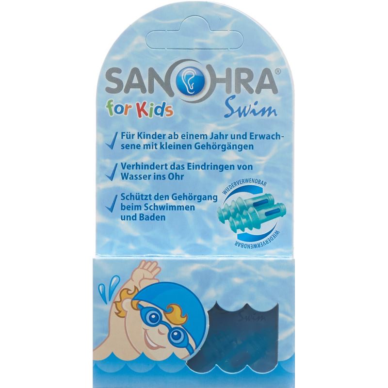 SANOHRA SWIM Ohrenstöpsel Kinder 2 Stk