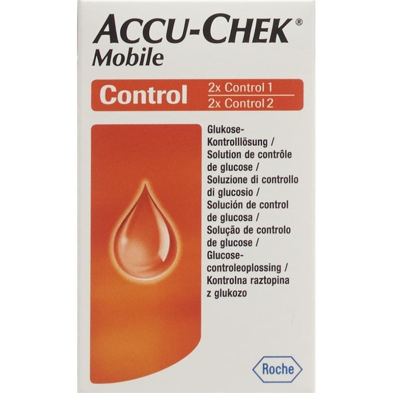 ACCU-CHEK Mobile Kontroll-Lösung 2x2