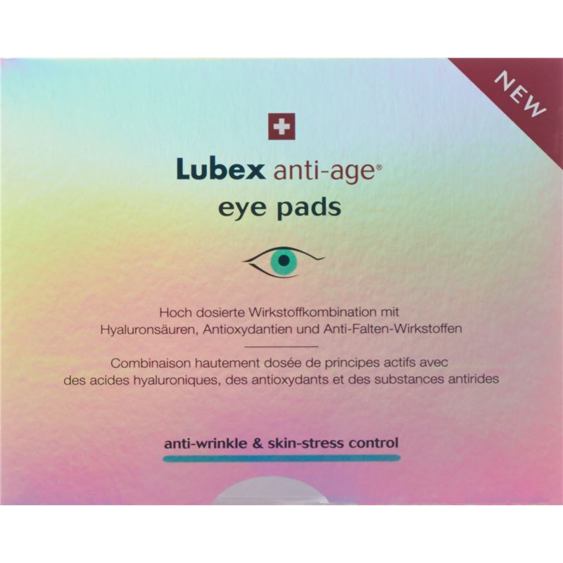 LUBEX ANTI-AGE eye pads 8 Stk