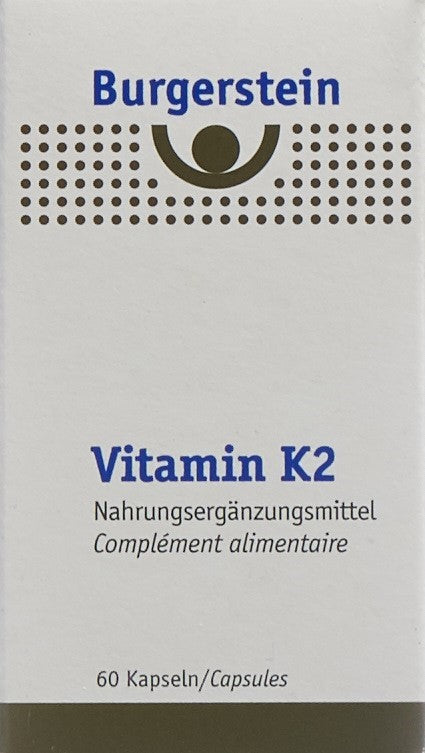 BURGERSTEIN Vitamin K2 Weichkaps 180 mcg 60 Stk