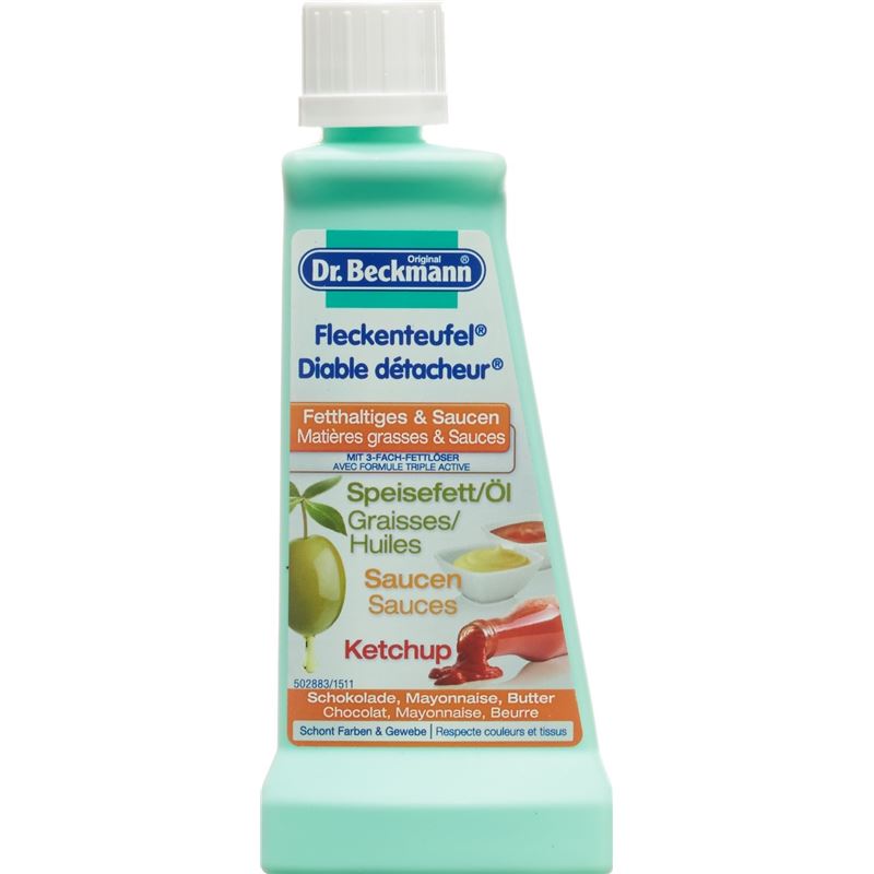 DR BECKMANN Fleckenteufel Fetthaltig&Saucen 50 ml