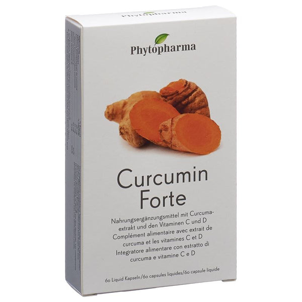 PHYTOPHARMA Curcumin Forte Liquid Kapseln 60 Stk