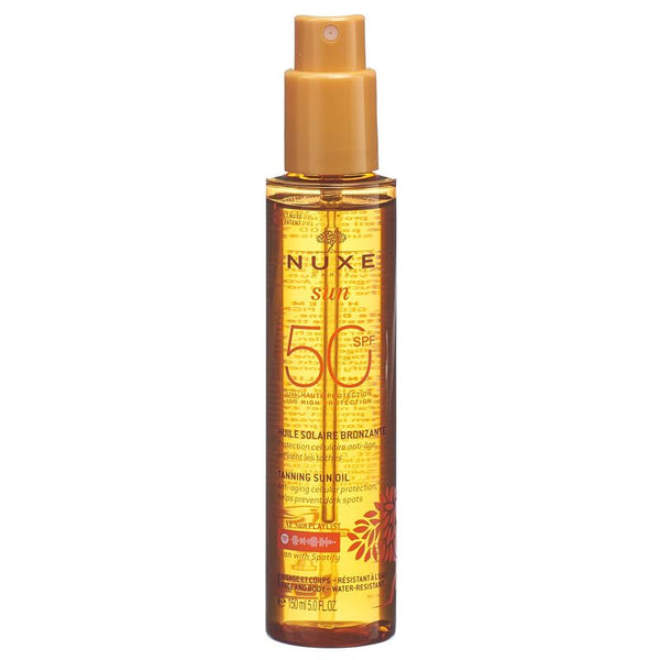 NUXE SUN Huile Bronz Vis&Corps Spf50 150 ml